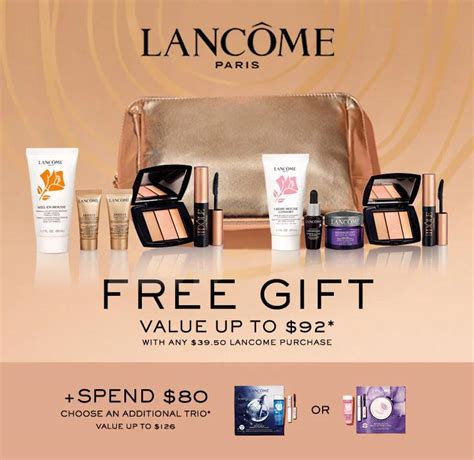 lancome Nordstrom gift with purchase